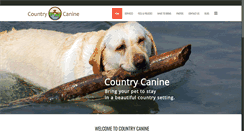 Desktop Screenshot of countrycaninevt.com